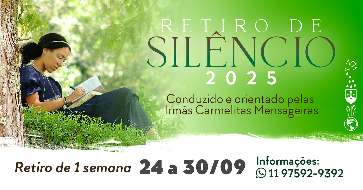 Retiro de silêncio- 24 a 30 de setembro de 2025